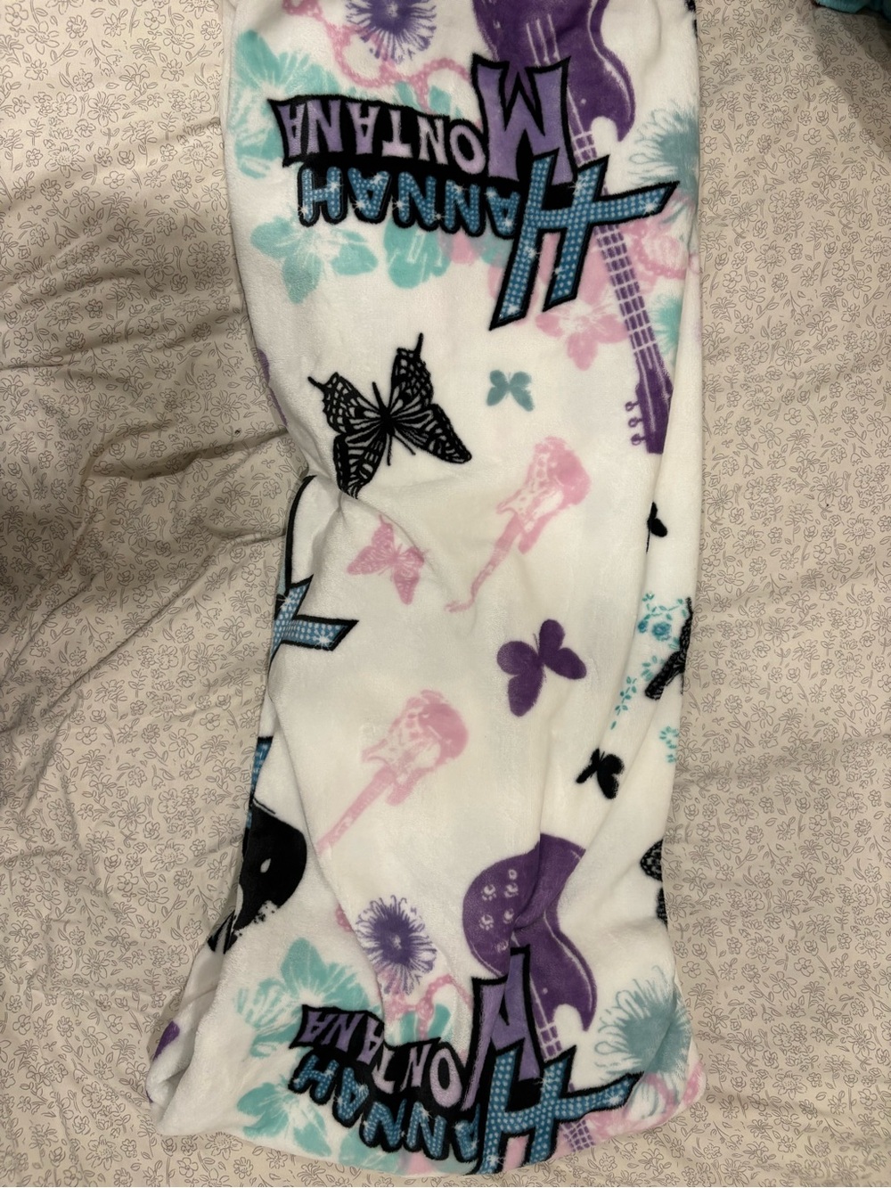 Kids White Purple & Pink Plush Accessory
